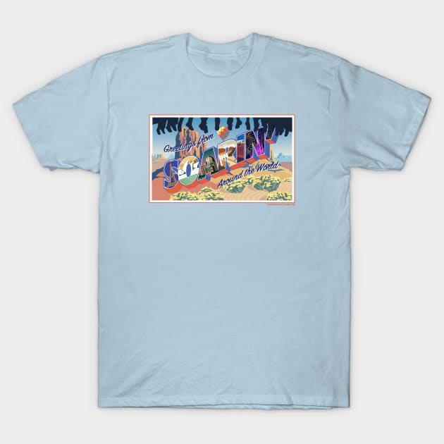 Soarin' Over the world T-Shirt by MagicalMeltdown